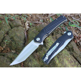 Freewolf Wildboar Fast Opening G0 Handle CNC Custom Hunting Folding Knife UD407702
